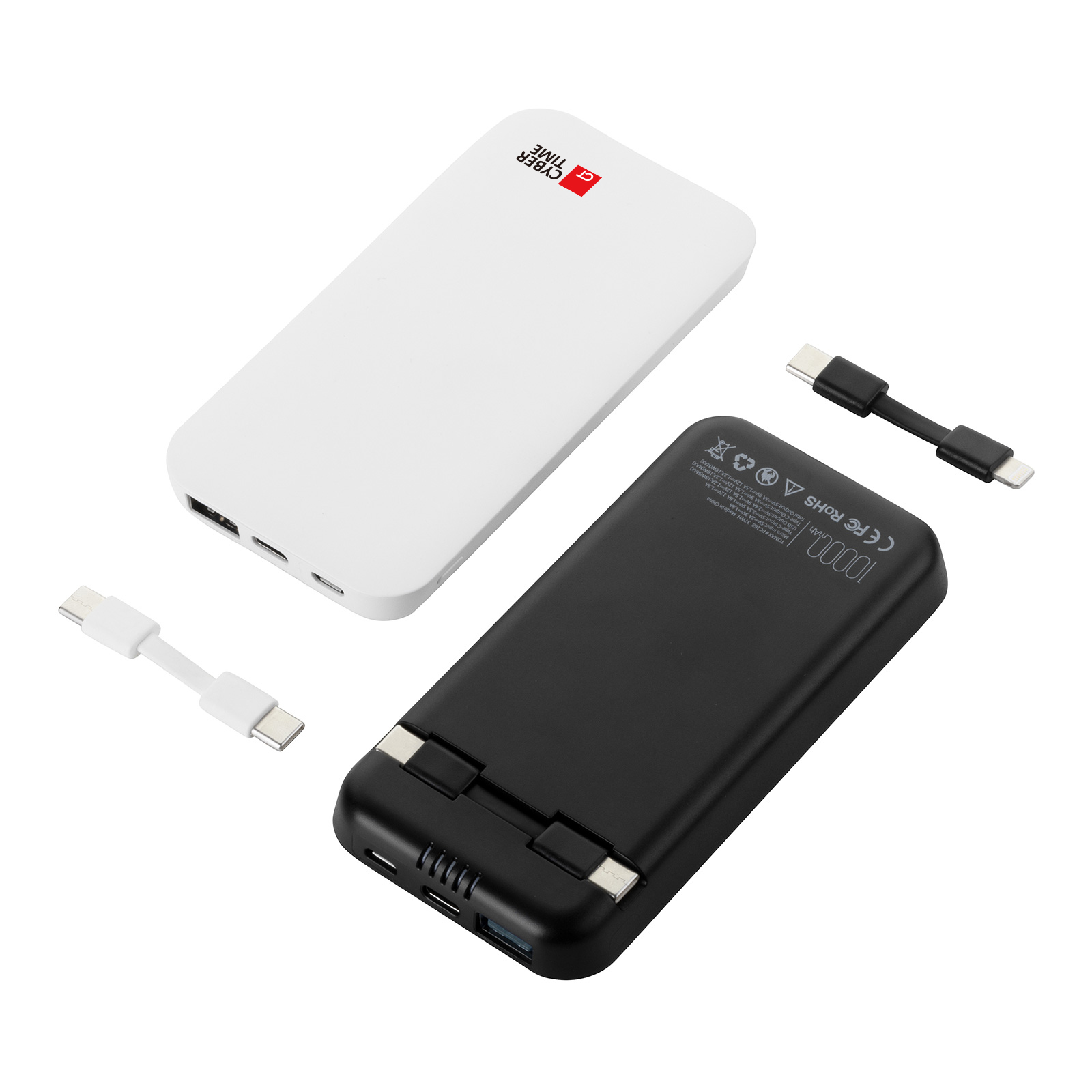Fast Charging Power Bank (USBC Cables Included) Cyber Time